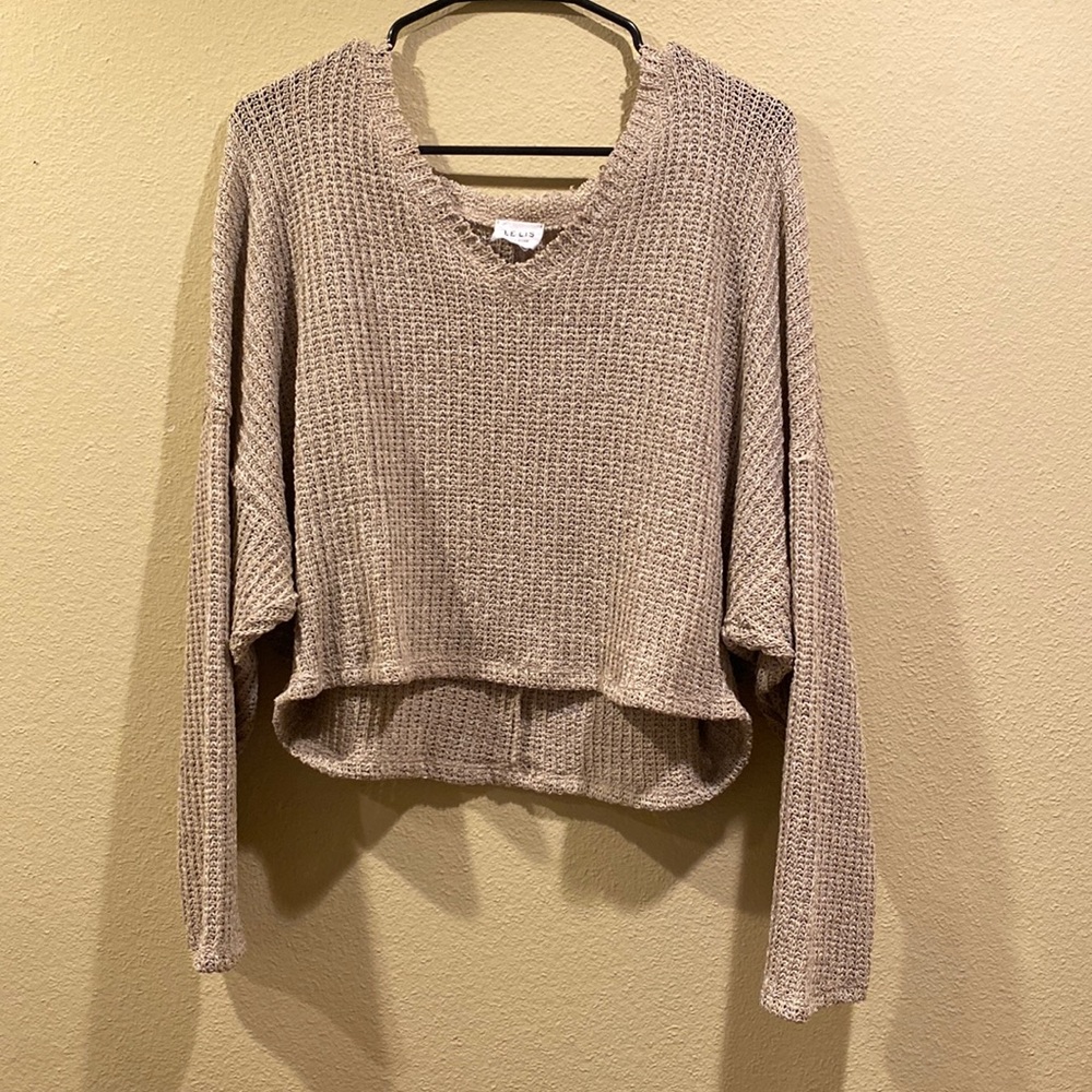 Cropped sweater